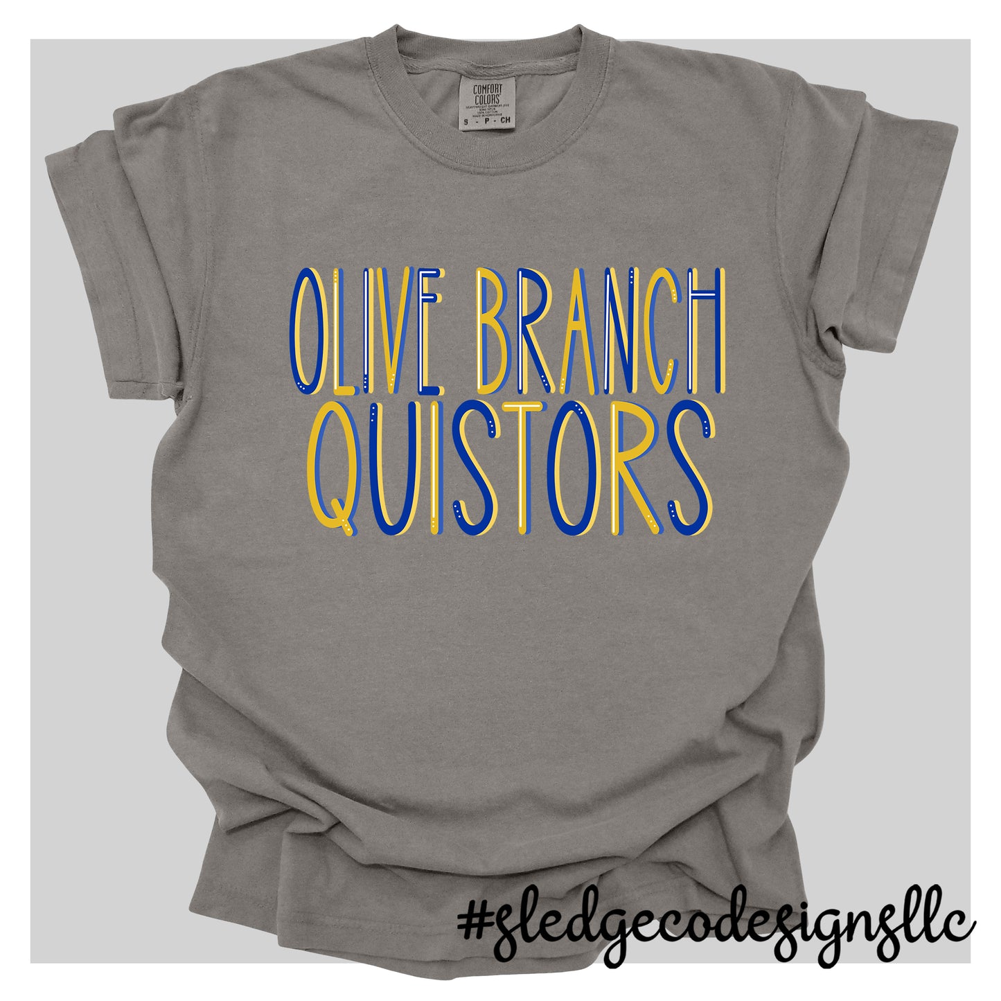 OLIVE BRANCH QUISTORS | LETTERED | Custom Unisex Tshirt