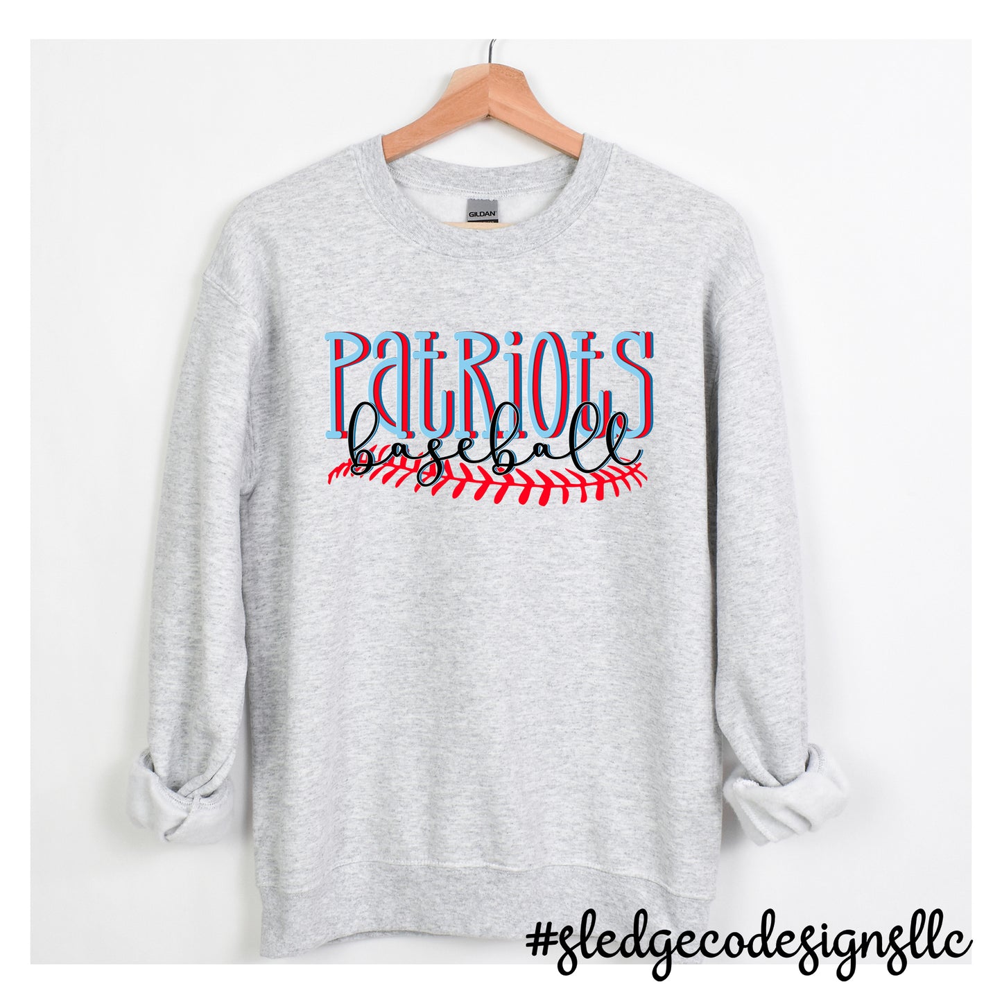 PATRIOTS BASEBALL | EXCLUSIVE | CUSTOM UNISEX SWEATSHIRT
