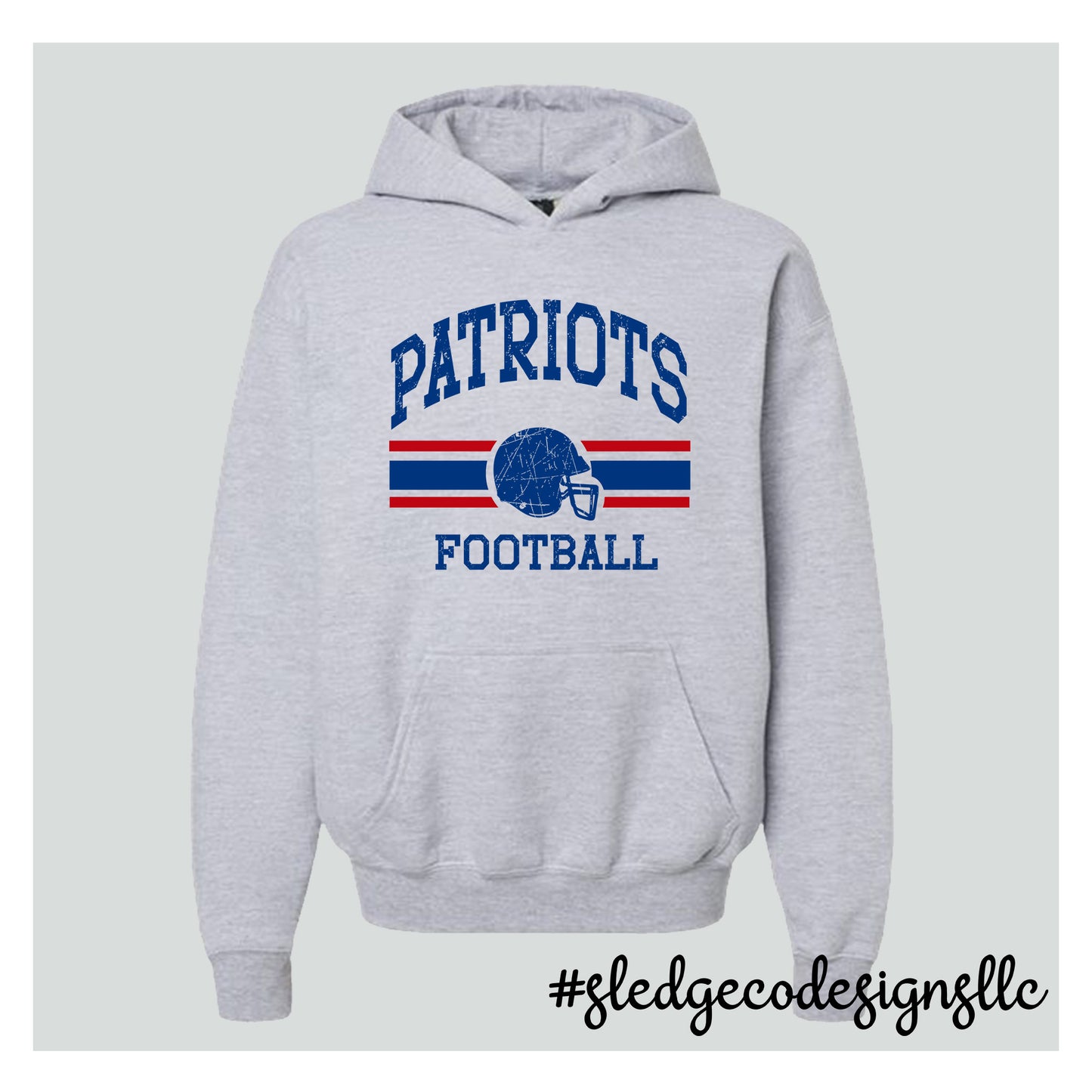 PATRIOTS FOOTBALL | CUSTOM UNISEX HOODIE