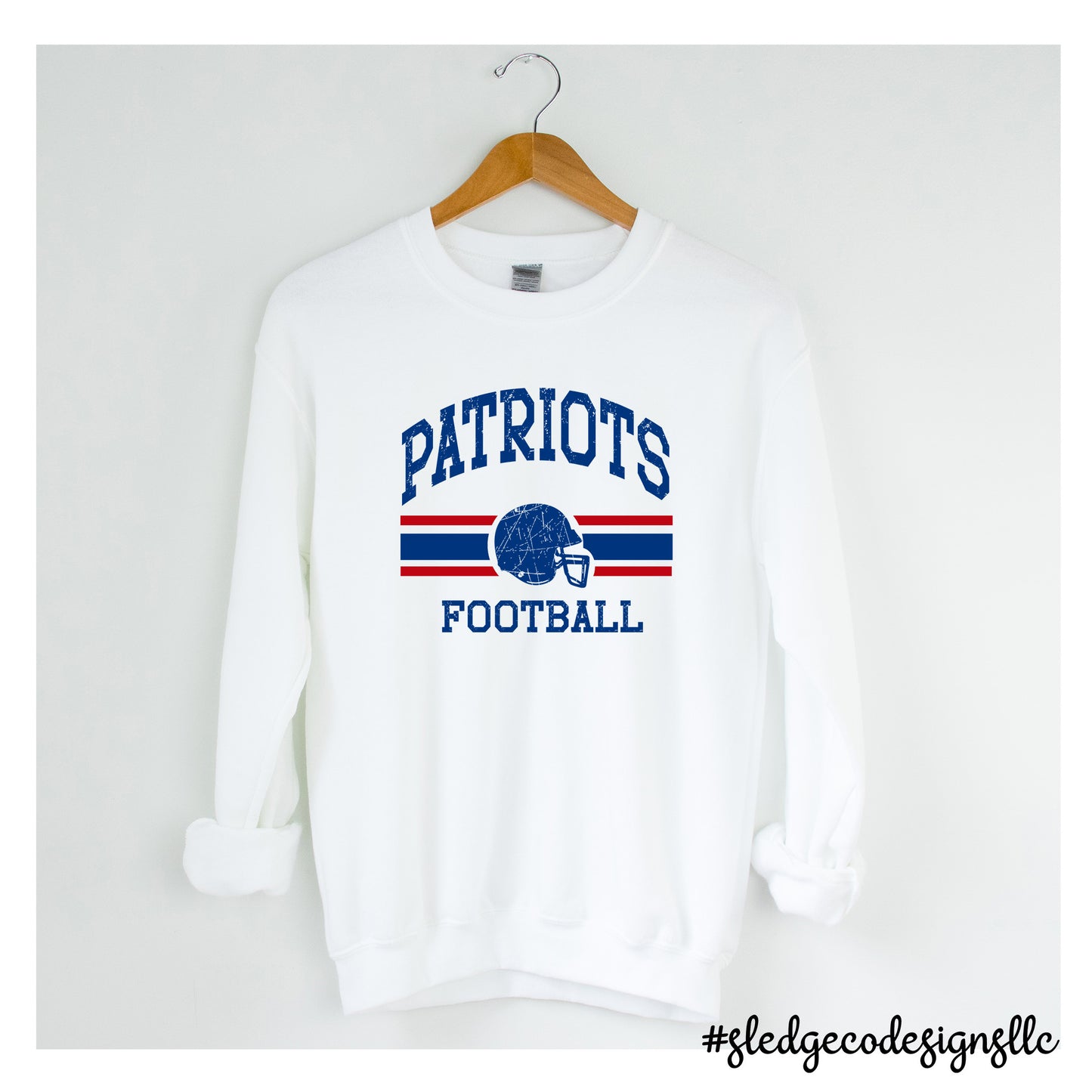 PATRIOTS FOOTBALL | CUSTOM UNISEX SWEATSHIRT