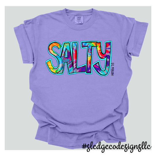 SALTY | MATTHEW 5:13 |  CUSTOM UNISEX TSHIRT