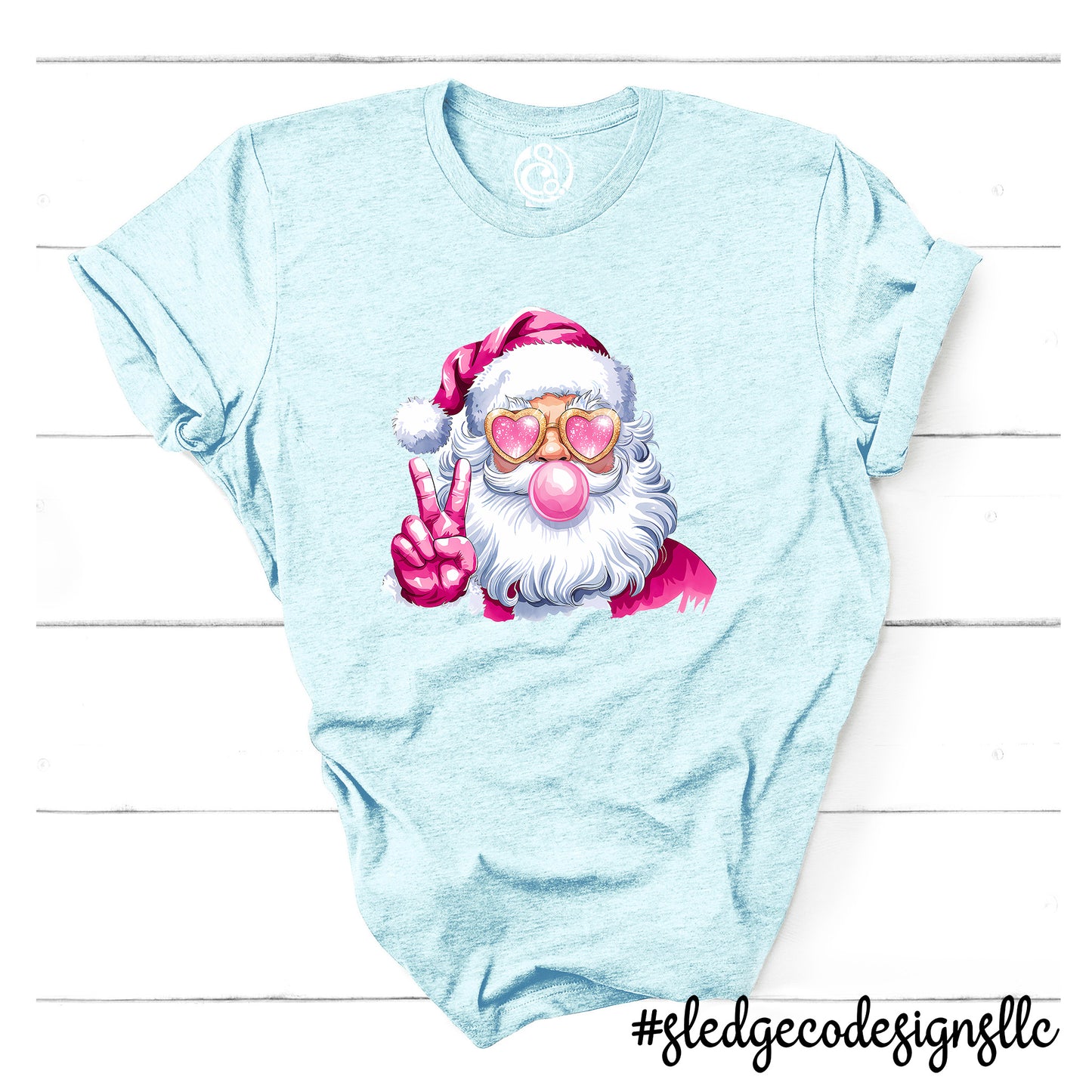 SANTA POPPIN | CHRISTMAS | Custom Unisex Sweatshirt
