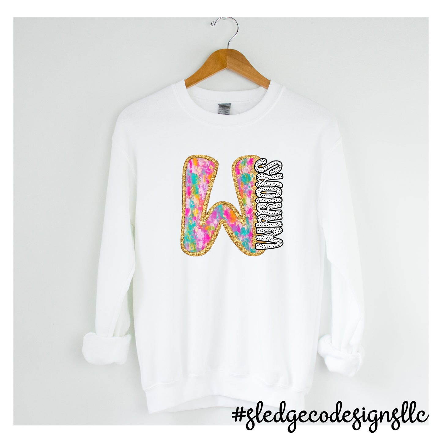 Senatobia Warriors | W | Custom Unisex Sweatshirt