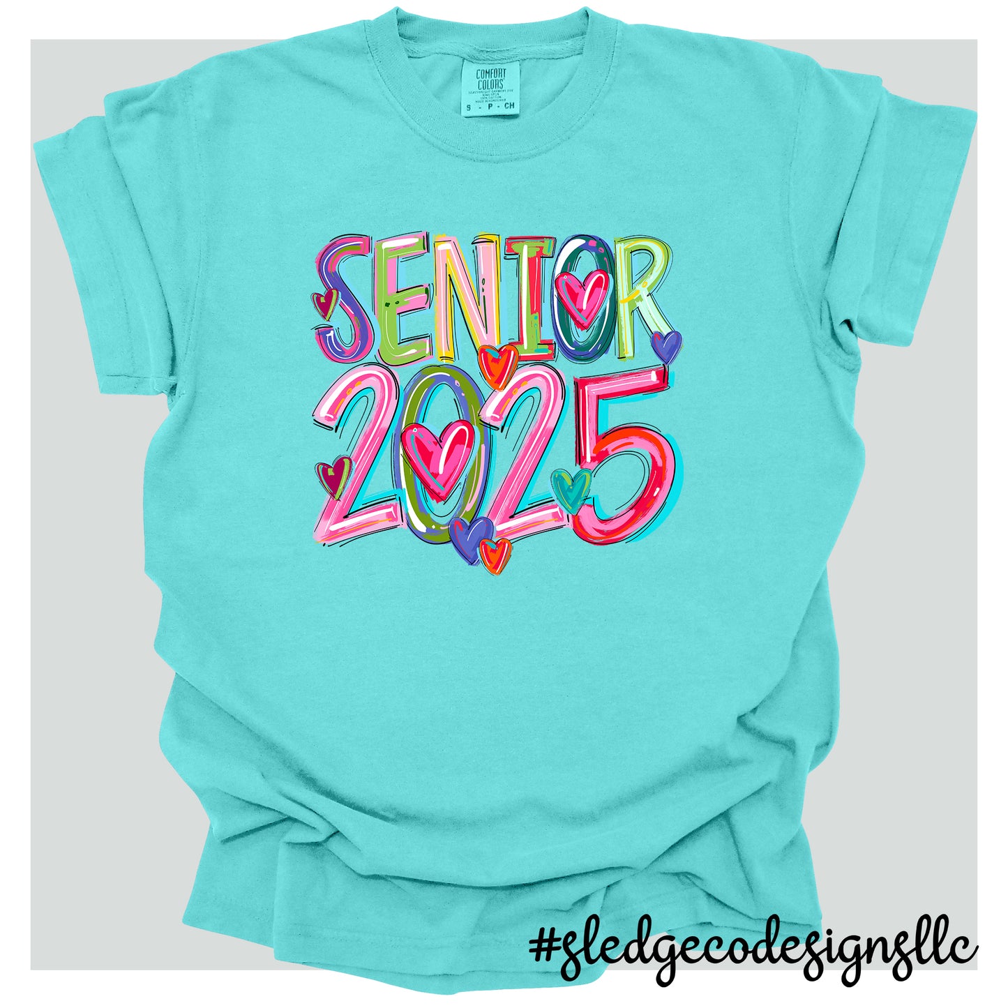 SENIOR 2025 | WATERCOLOR | Custom Unisex Tee