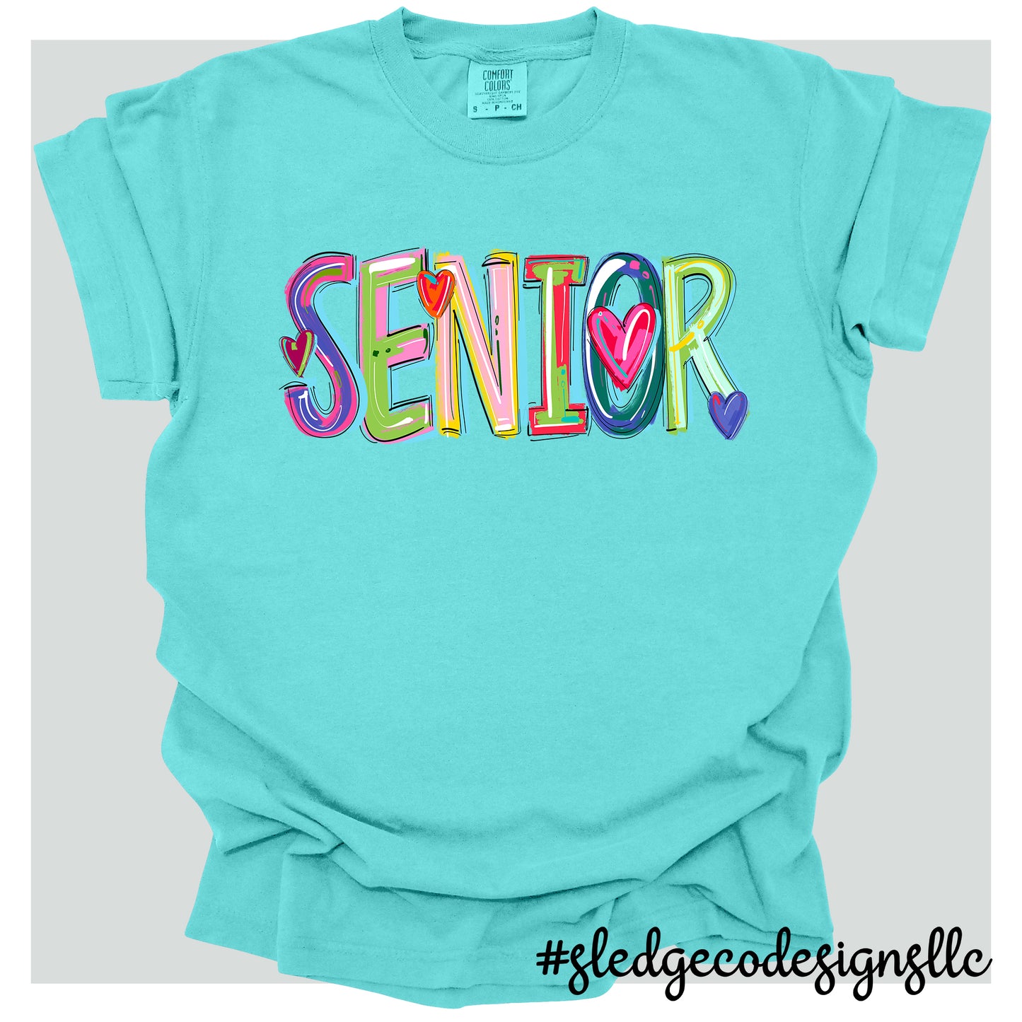 SENIOR | WATERCOLOR | Custom Unisex Tee