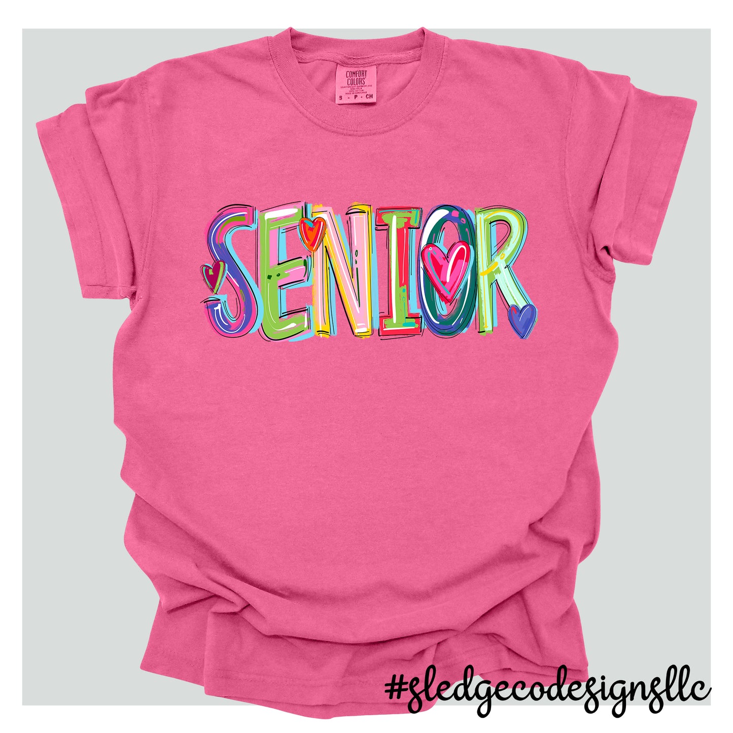SENIOR | WATERCOLOR | Custom Unisex Tee