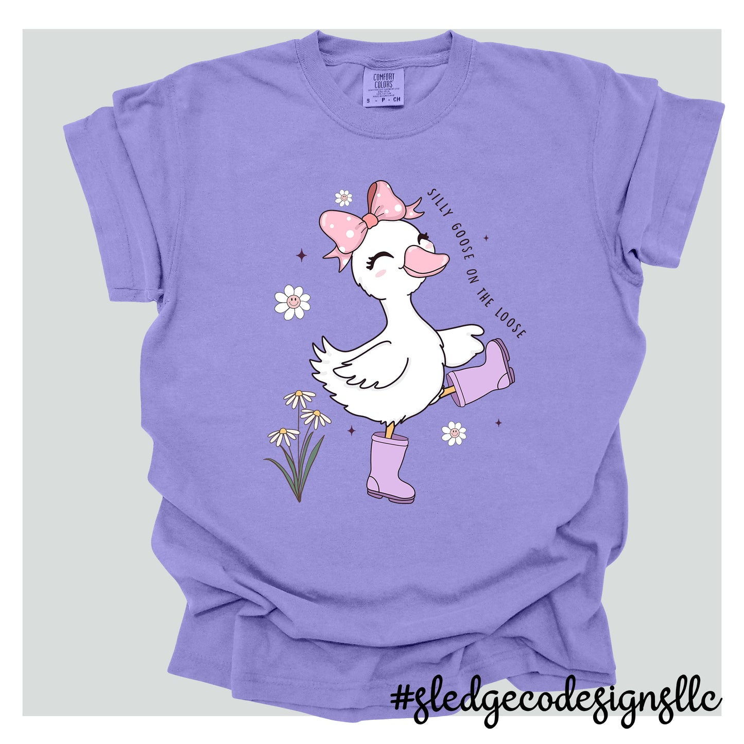 SILLY GOOSE ON THE LOOSE | FUN KIDS TEE | Custom Unisex Tee