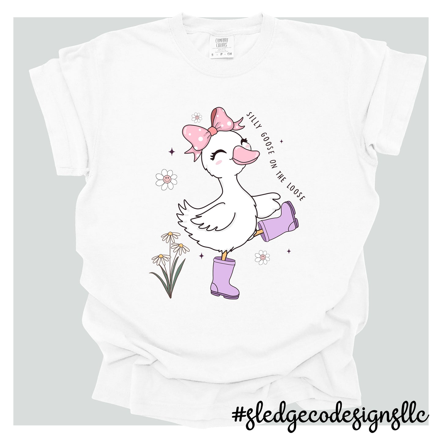 SILLY GOOSE ON THE LOOSE | FUN KIDS TEE | Custom Unisex Tee