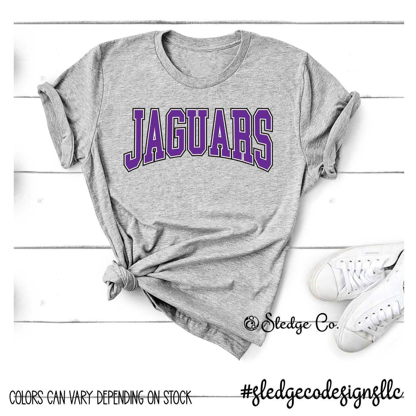 Jaguars GREY WITH PURPLE ATHLETIC | Custom Unisex Tshirt
