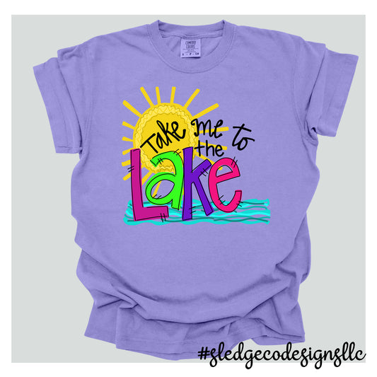 LIFE IS BETTER AT THE LAKE |  CUSTOM UNISEX TSHIRT
