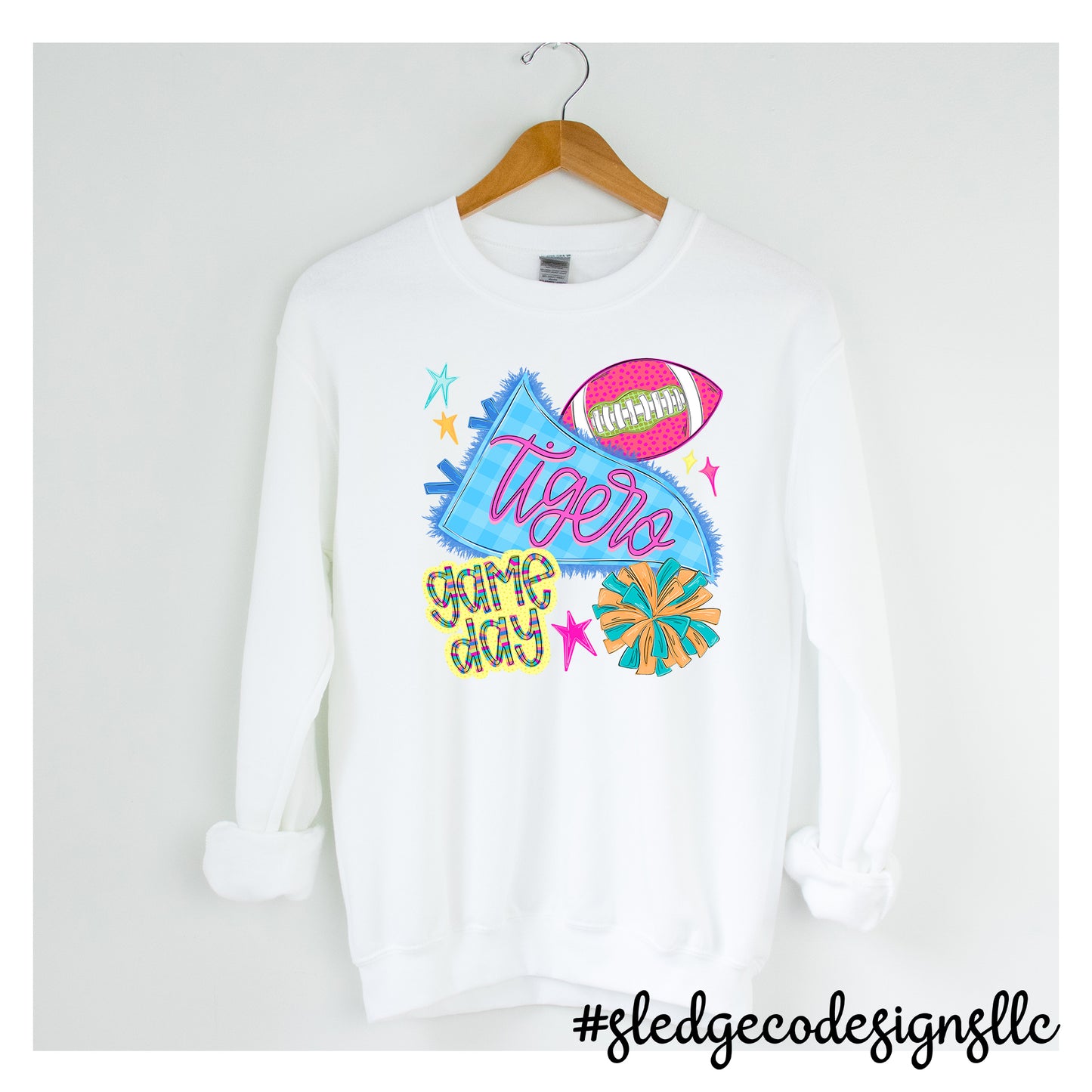 TIGERS | GAME DAY | UNISEX SWEATSHIRT