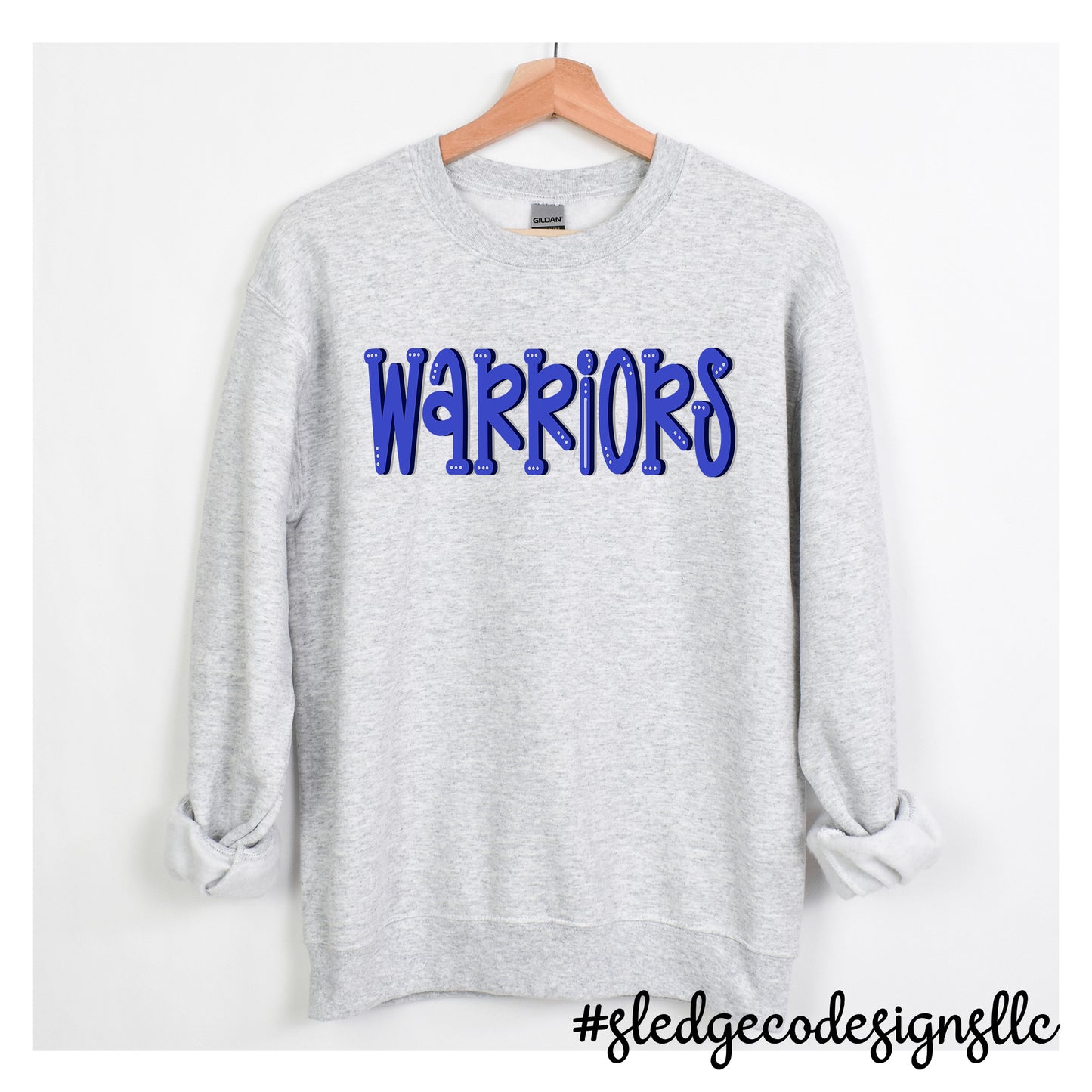 SENATOBIA WARRIORS | SADIE BLUE | UNISEX SWEATSHIRT