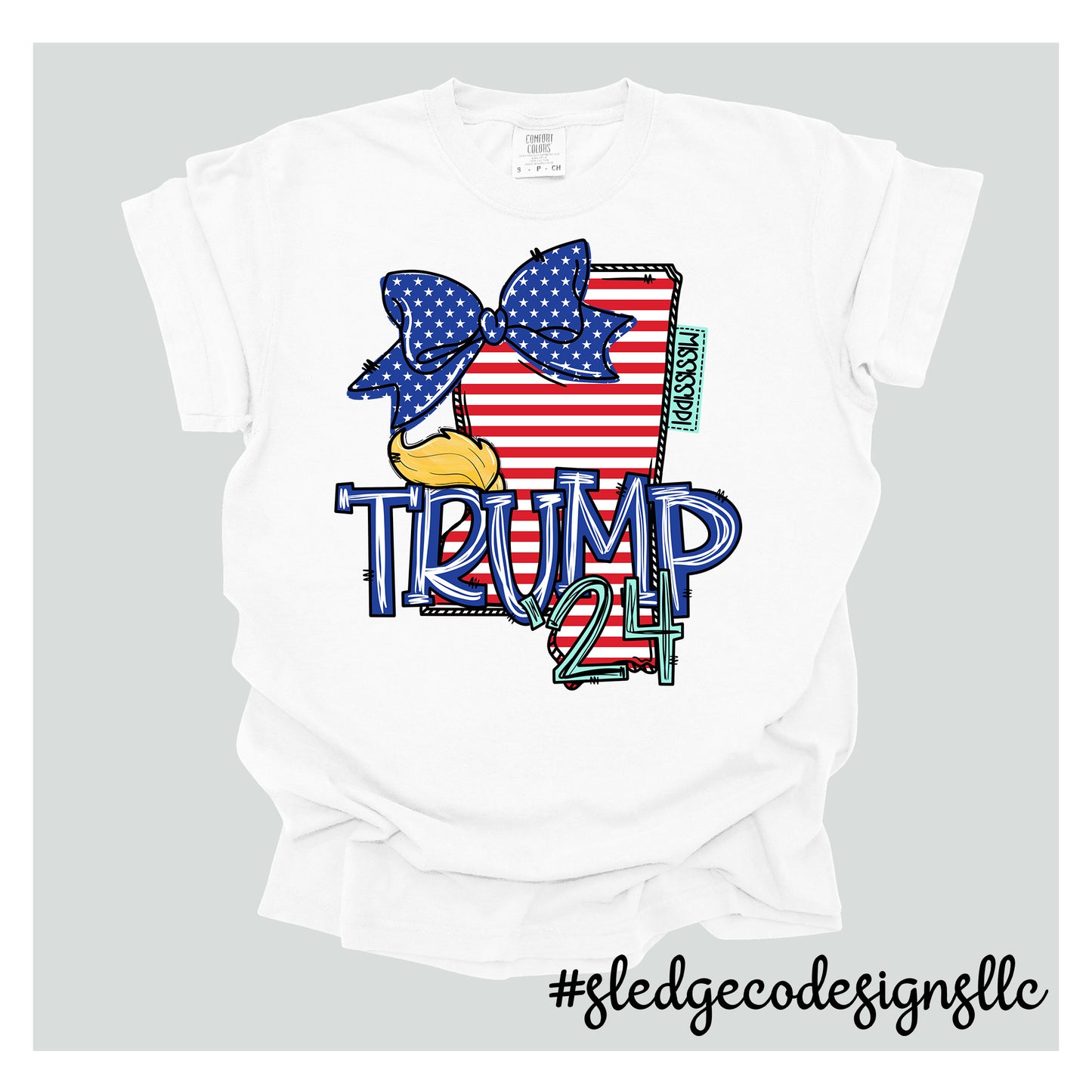 TRUMP 2024 | MS DOODLE | Custom Unisex TSHIRT