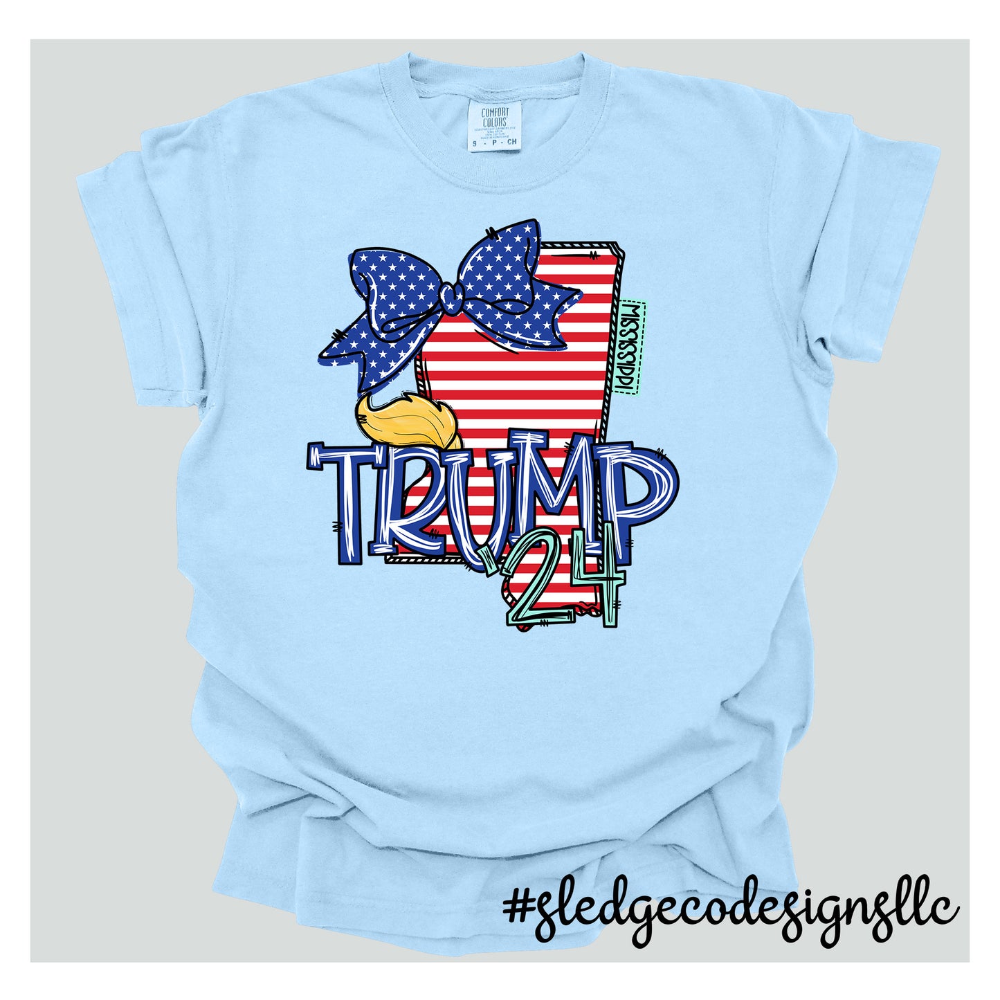 TRUMP 2024 | MS DOODLE | Custom Unisex TSHIRT