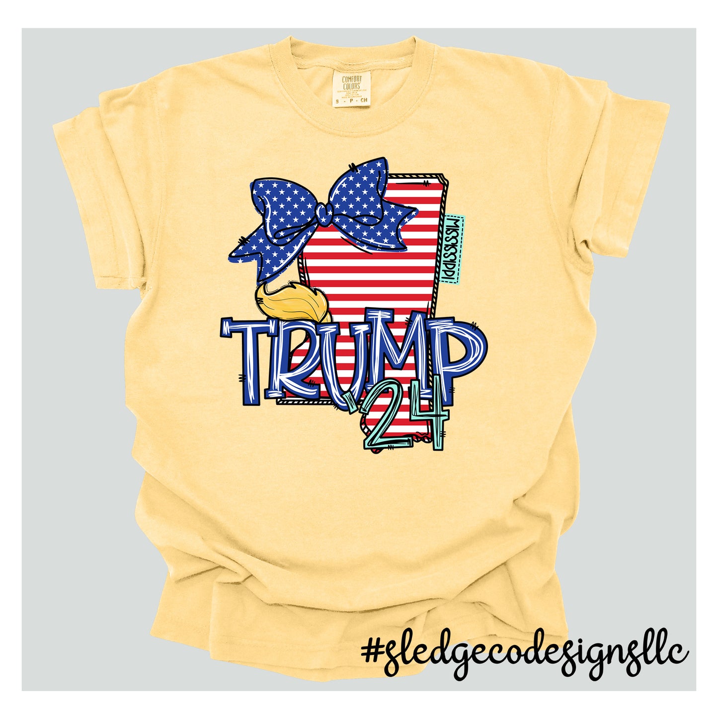 TRUMP 2024 | MS DOODLE | Custom Unisex TSHIRT