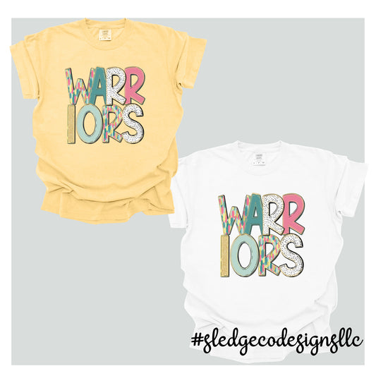 WARRIORS | STACKED SPRING | CUSTOM UNISEX TSHIRT