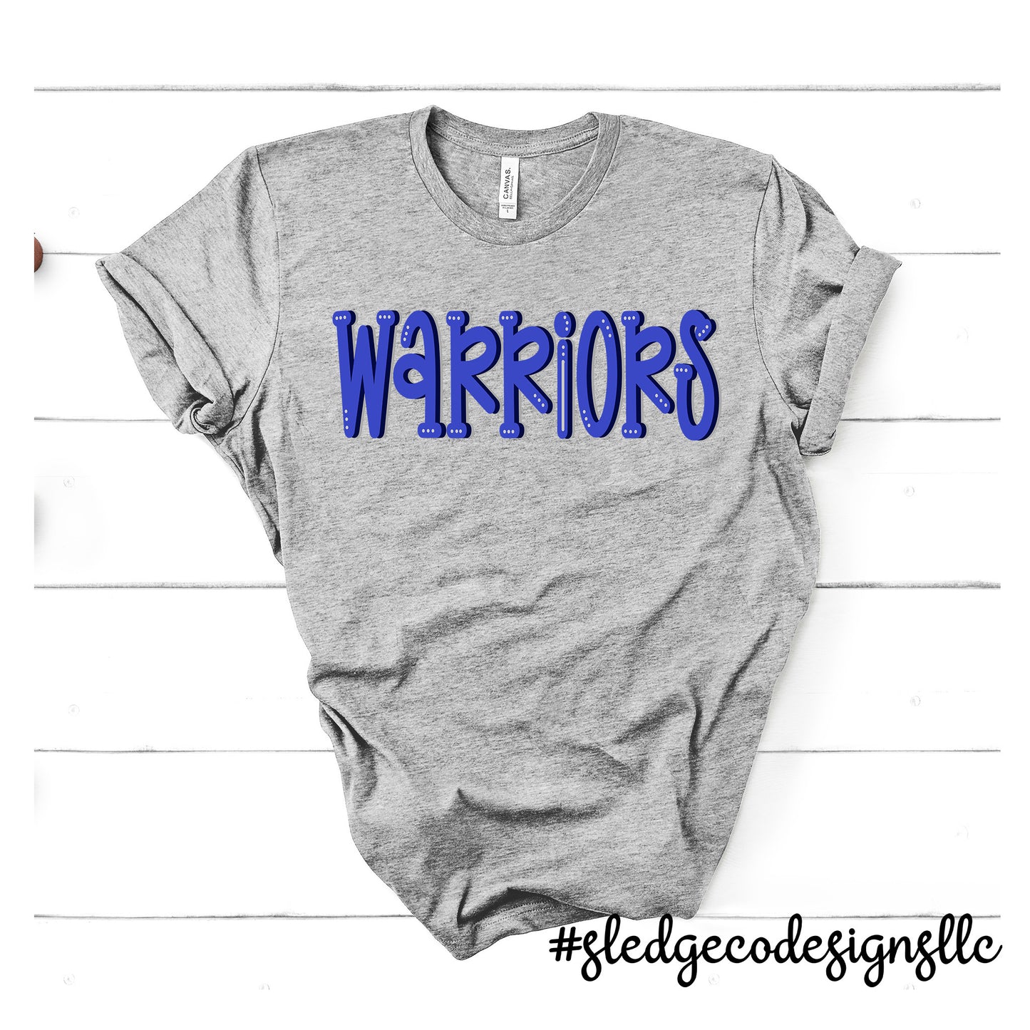 SENATOBIA WARRIORS | SADIE BLUE | CUSTOM UNISEX TSHIRT