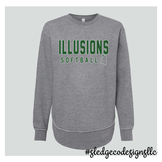 ILLUSIONS SOFTBALL | MS | Women's Weekender Fleece