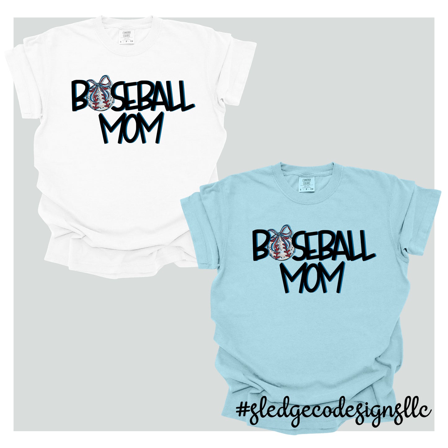 BASEBALL MAMA | HAND DRAWN | CUSTOM UNISEX TSHIRT