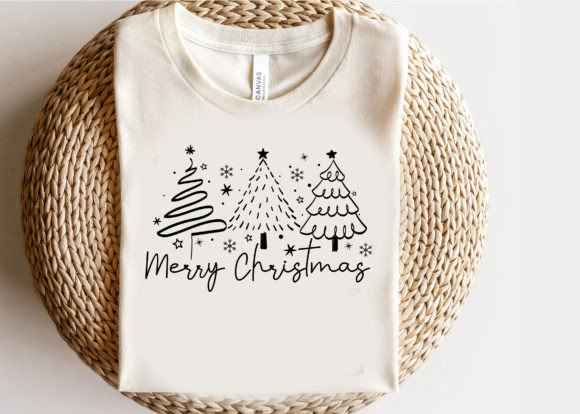 MERRY CHRISTMAS | CHRISTMAS TREES | Custom Unisex TSHIRT