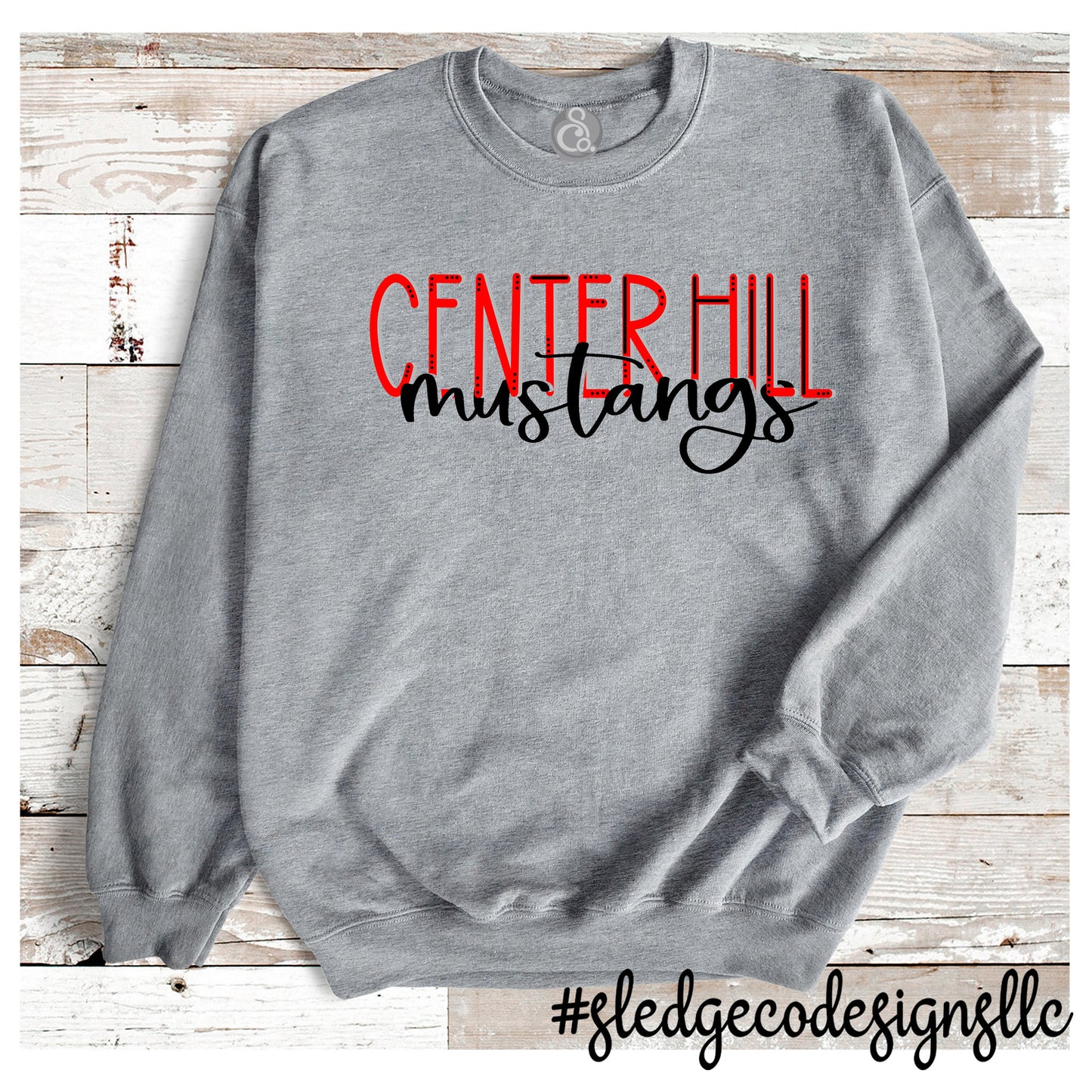 CENTER HILL MUSTANGS | duo | UNISEX SWEATSHIRT