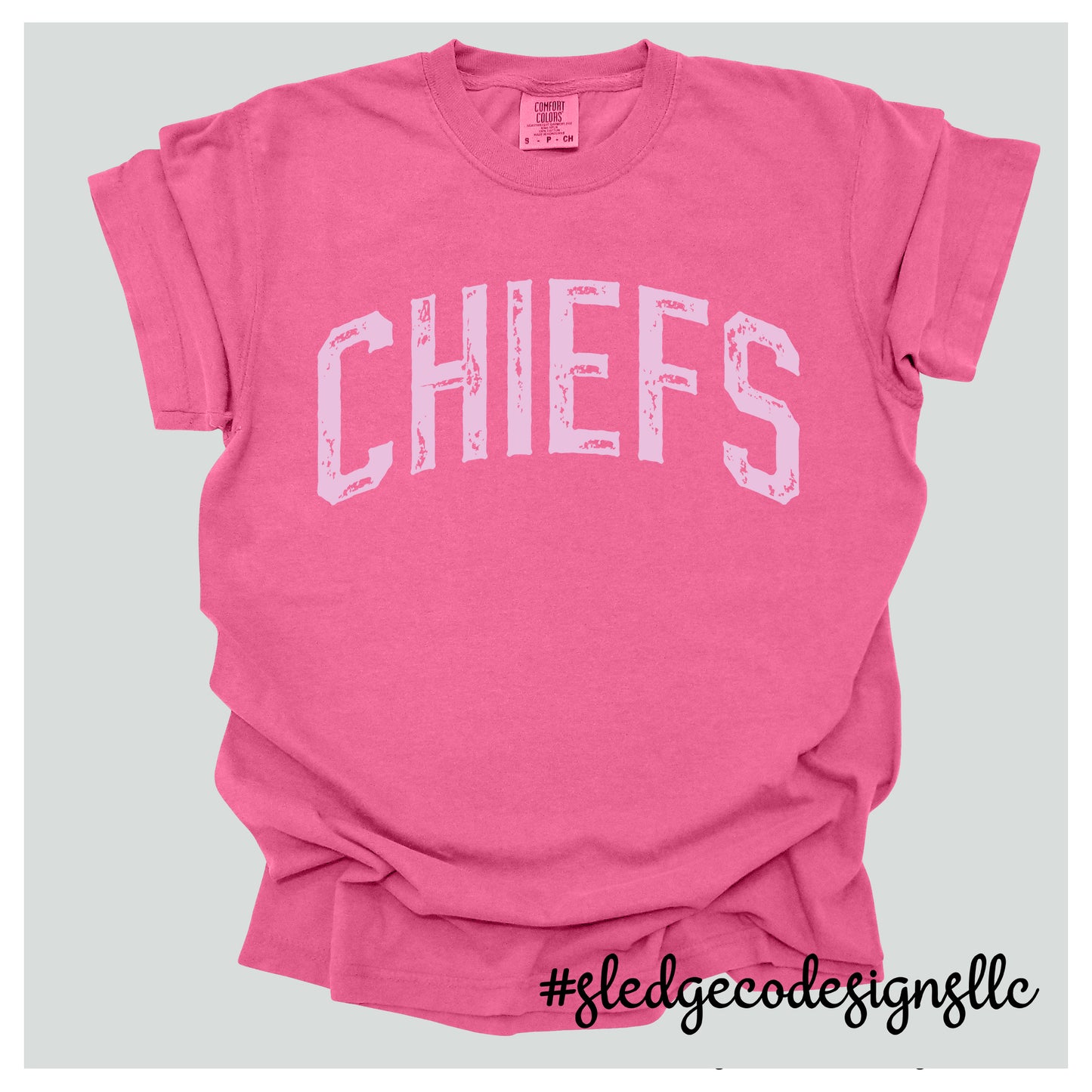 PINK CHIEFS COLLEGED | PINK OUT DAY | Custom Unisex Tshirt
