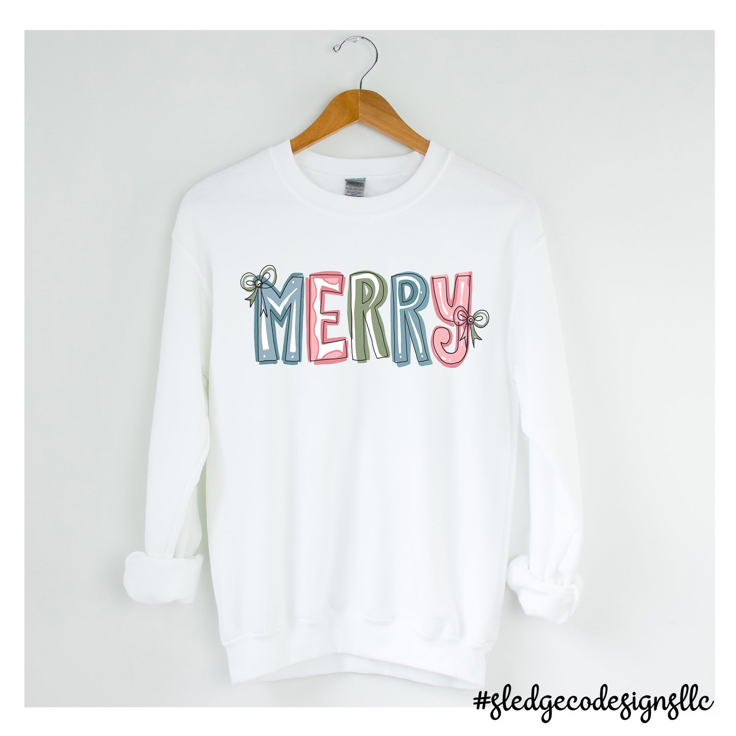 PASTEL MERRY | CUSTOM UNISEX Sweatshirt