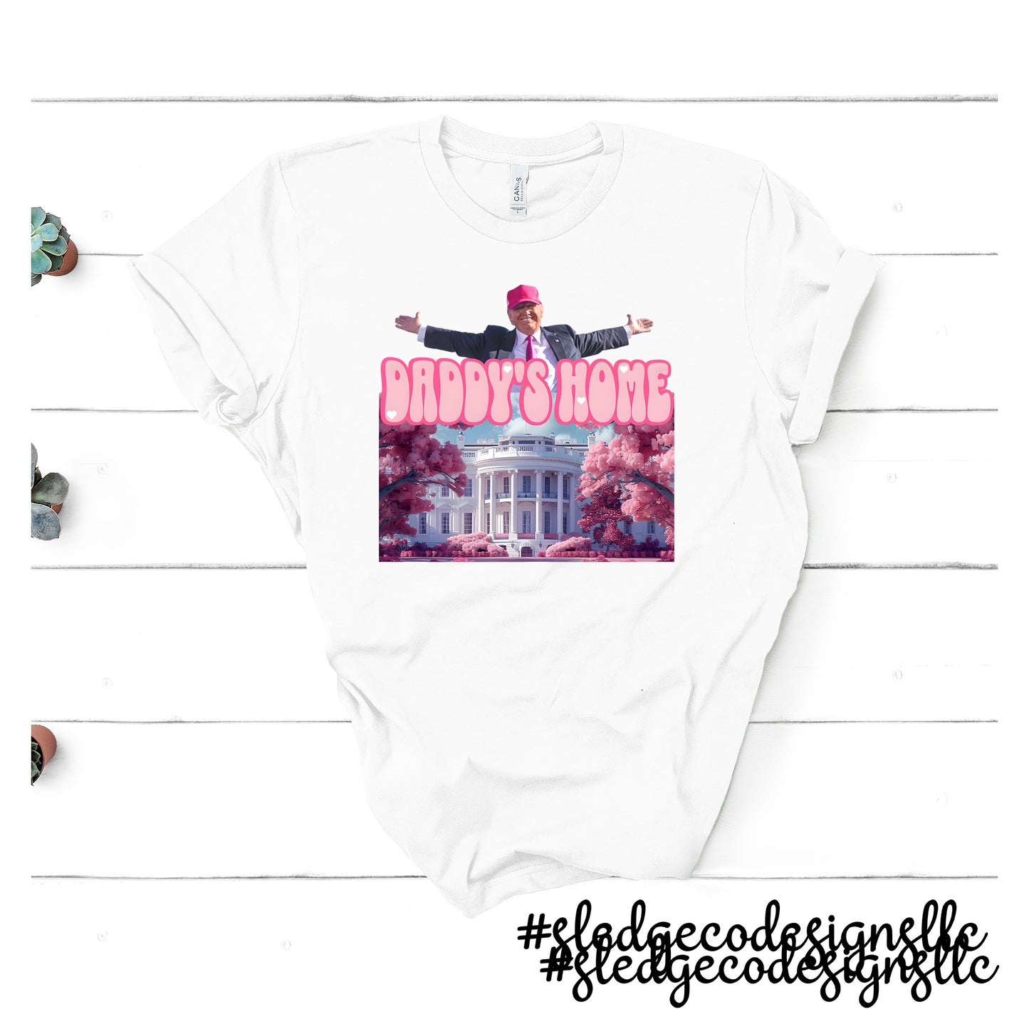 TRUMP 2024 DADDY'S HOME  | Custom Unisex Tshirt