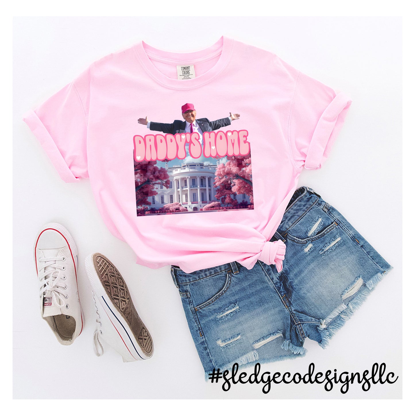 TRUMP 2024 DADDY'S HOME  | Custom Unisex Tshirt