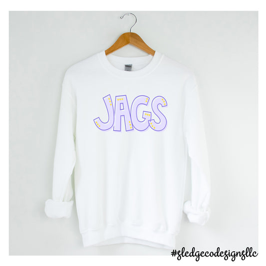 JAGS | DC JAGUARS | BLOCKED | UNISEX SWEATSHIRT * EXCLUSIVE *