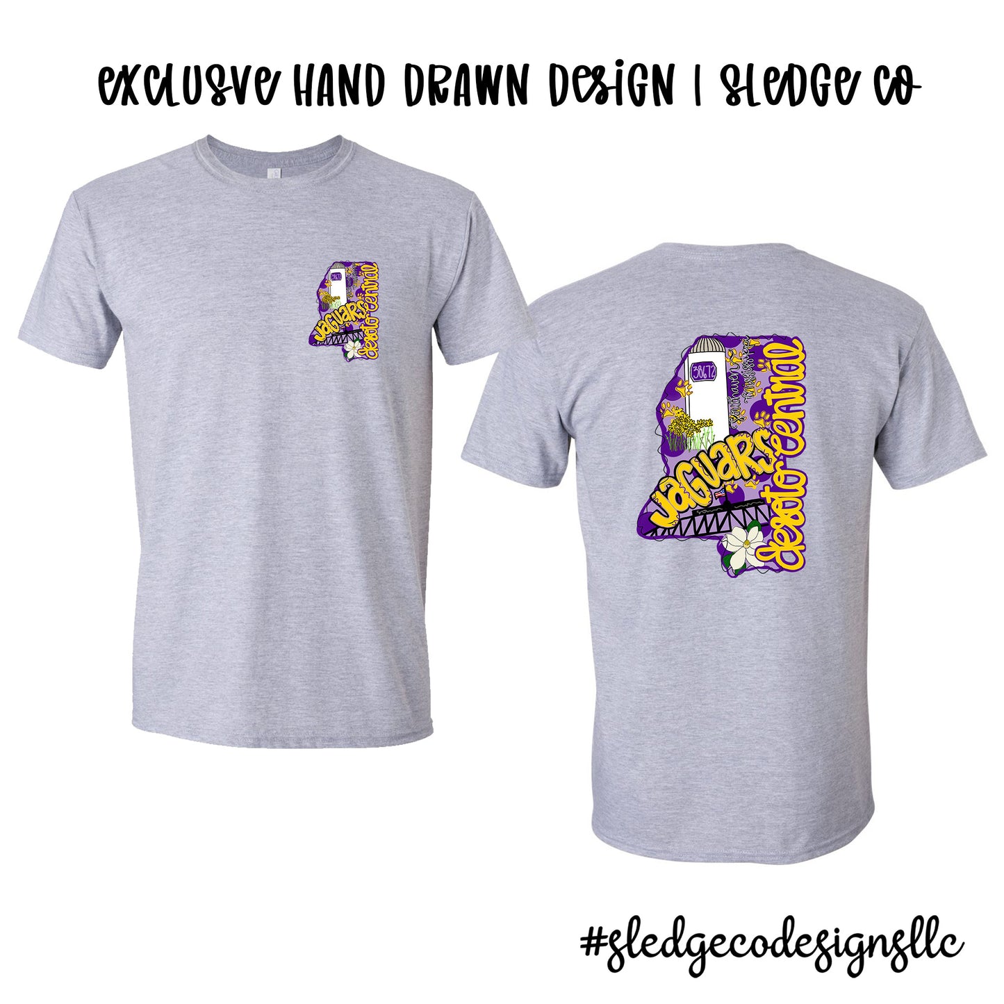 Desoto Central MS Silo Square | Custom Unisex Tshirt