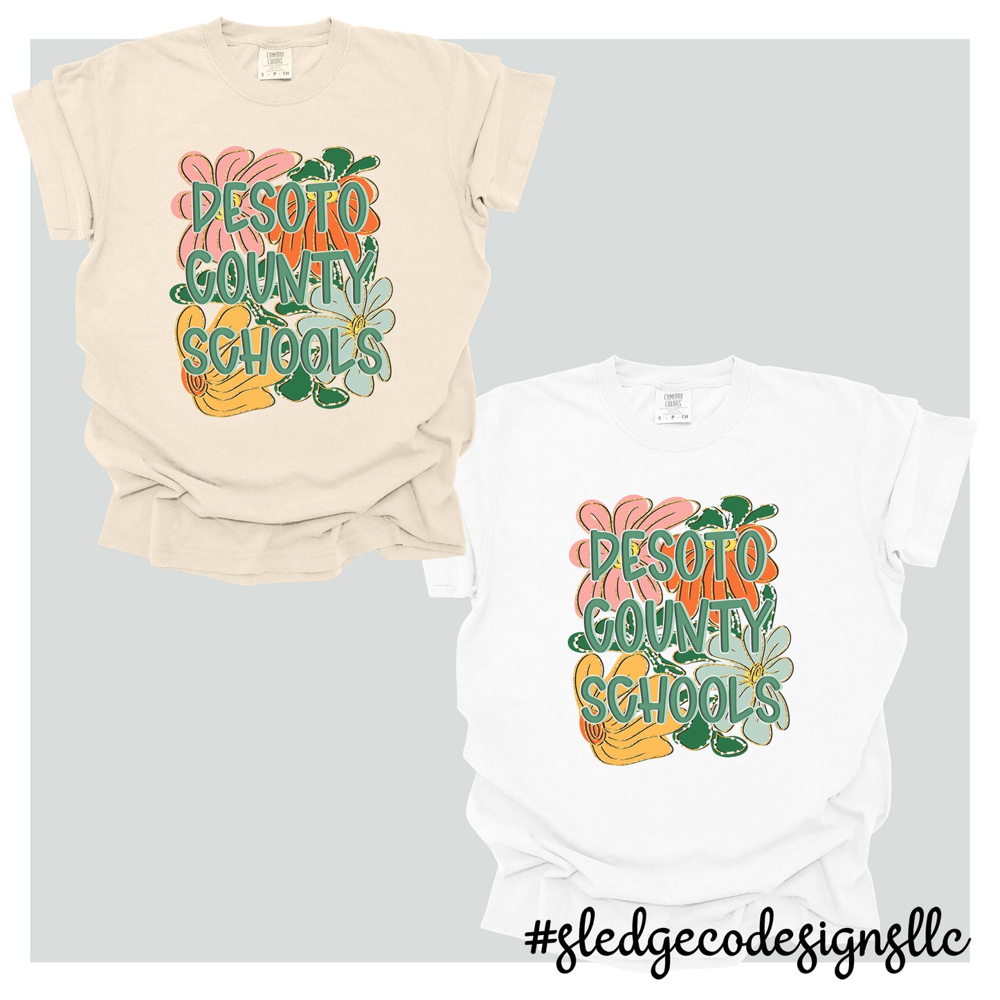 DESOTO CO SCHOOLS BOHO | Custom Unisex TSHIRT