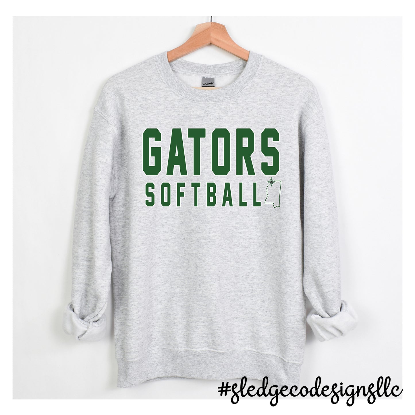 Lake Cormorant Fast Pitch Softball | MS | CUSTOM UNISEX SWEATSHIRT