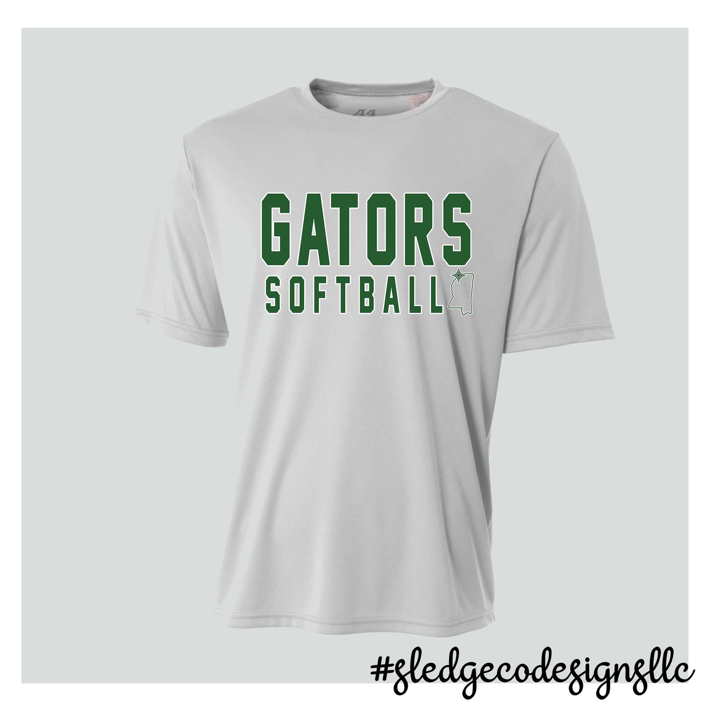 Lake Cormorant FAST PITCH SOFTBALL | GATORS MS | CUSTOM UNISEX DRI FIT TSHIRT