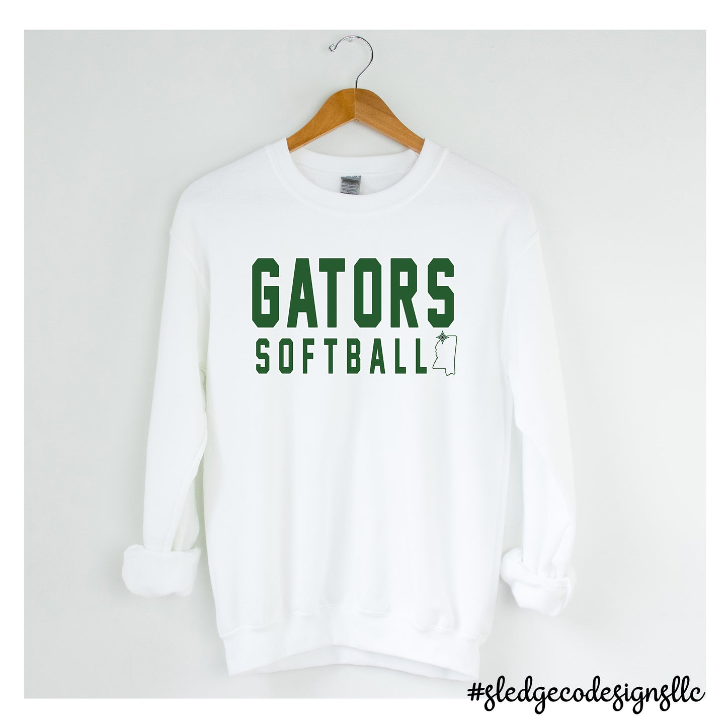 Lake Cormorant Fast Pitch Softball | MS | CUSTOM UNISEX SWEATSHIRT