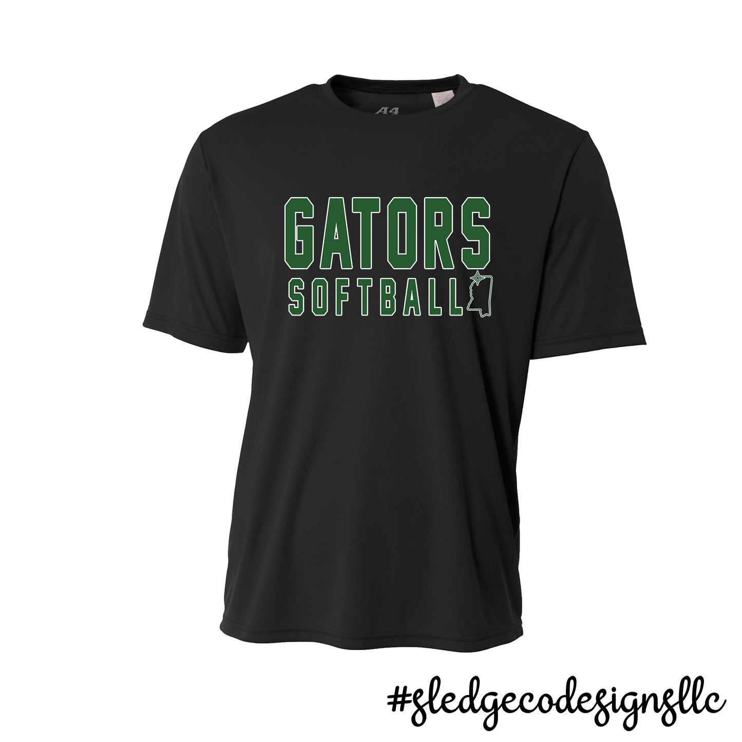 Lake Cormorant FAST PITCH SOFTBALL | GATORS MS | CUSTOM UNISEX DRI FIT TSHIRT