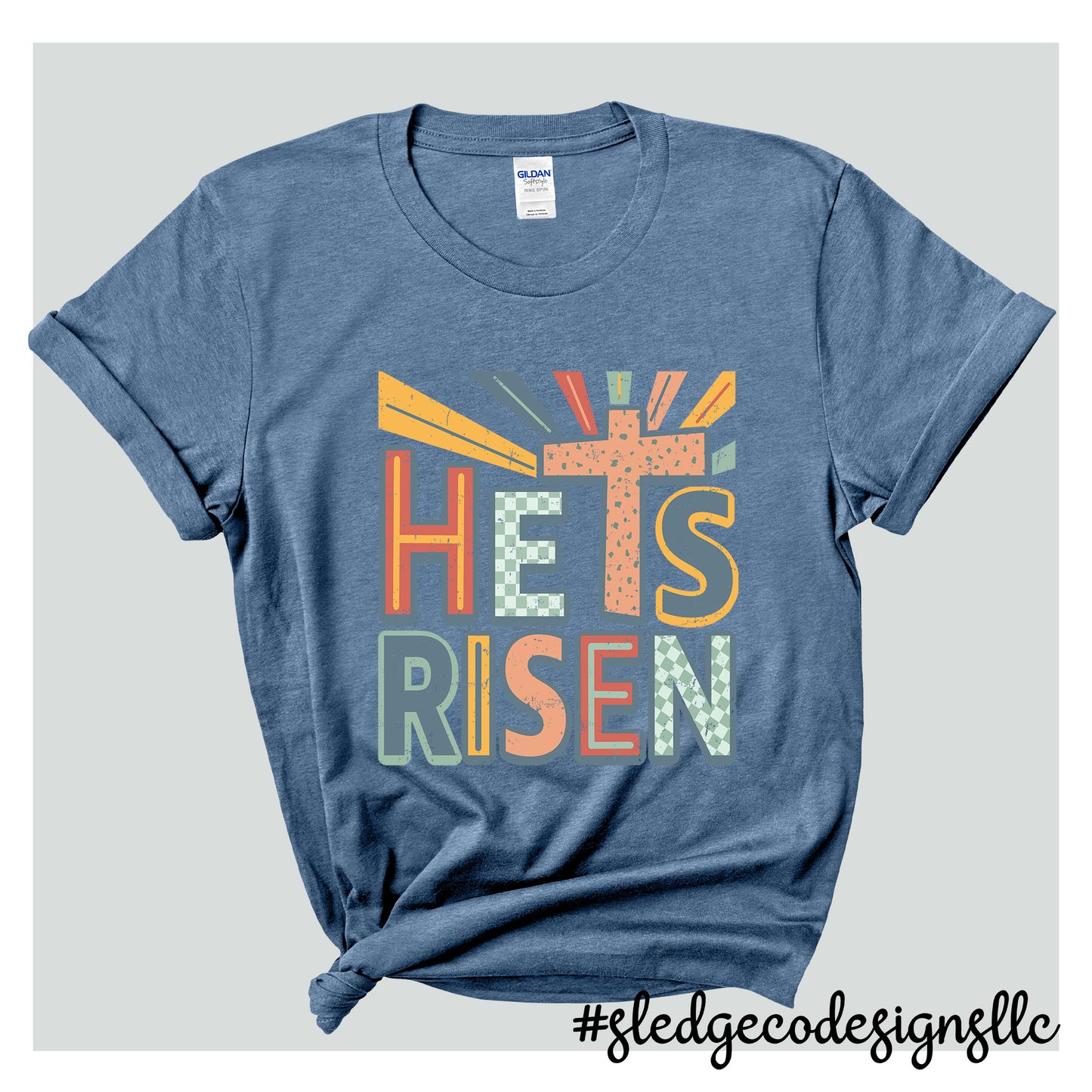 HE IS RISEN | Matthew 28:6  | CHRISTIAN TEES | Custom Unisex TSHIRT