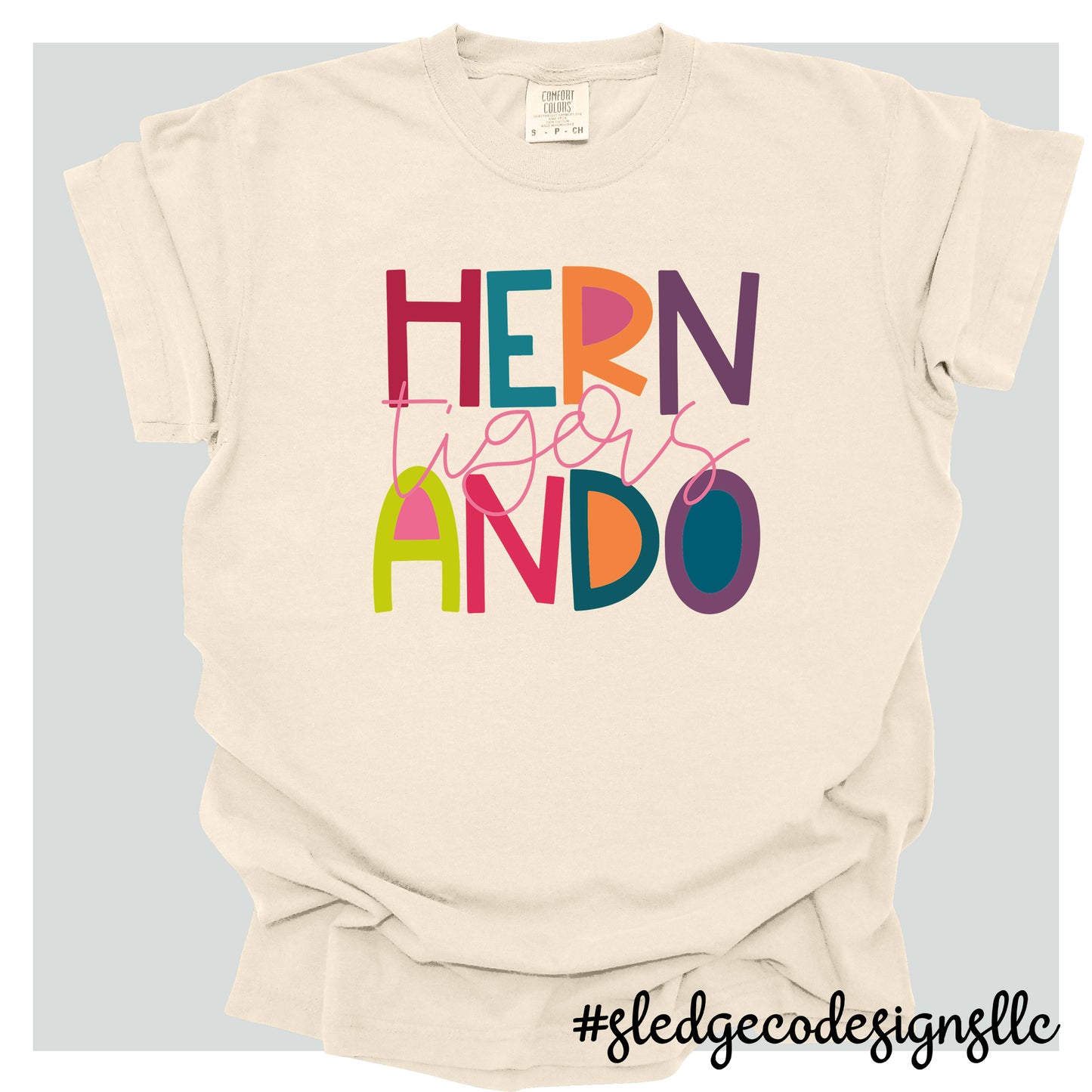 HERNANDO TIGERS | STACKED | Custom Unisex TSHIRT
