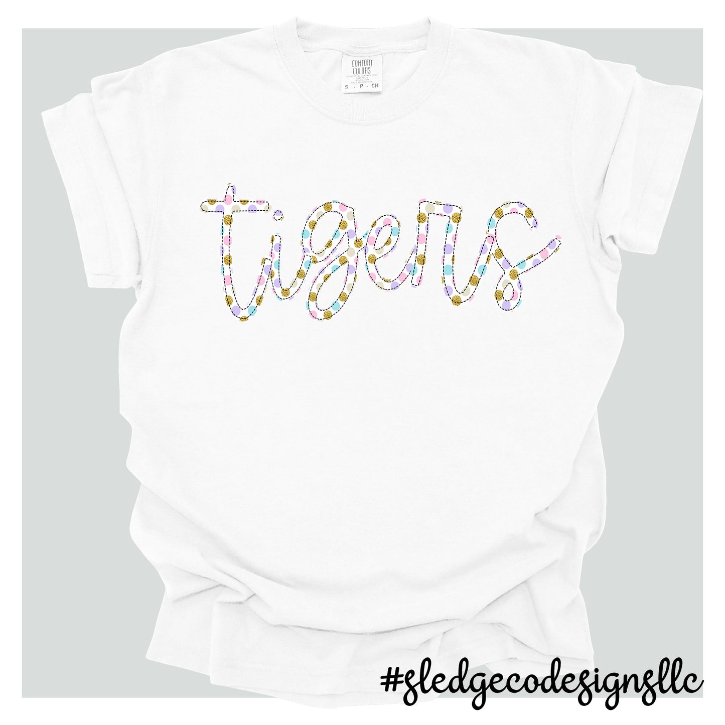 HERNANDO TIGERS | POLKA DOT | Custom Unisex TSHIRT