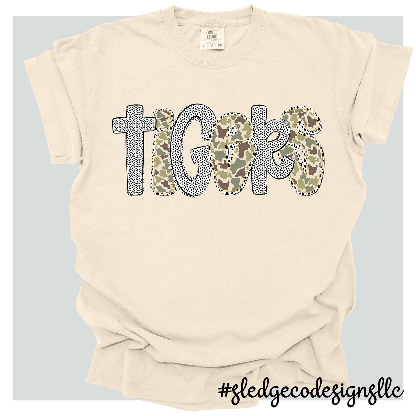HERNANDO TIGERS | CAMO | Custom Unisex TSHIRT