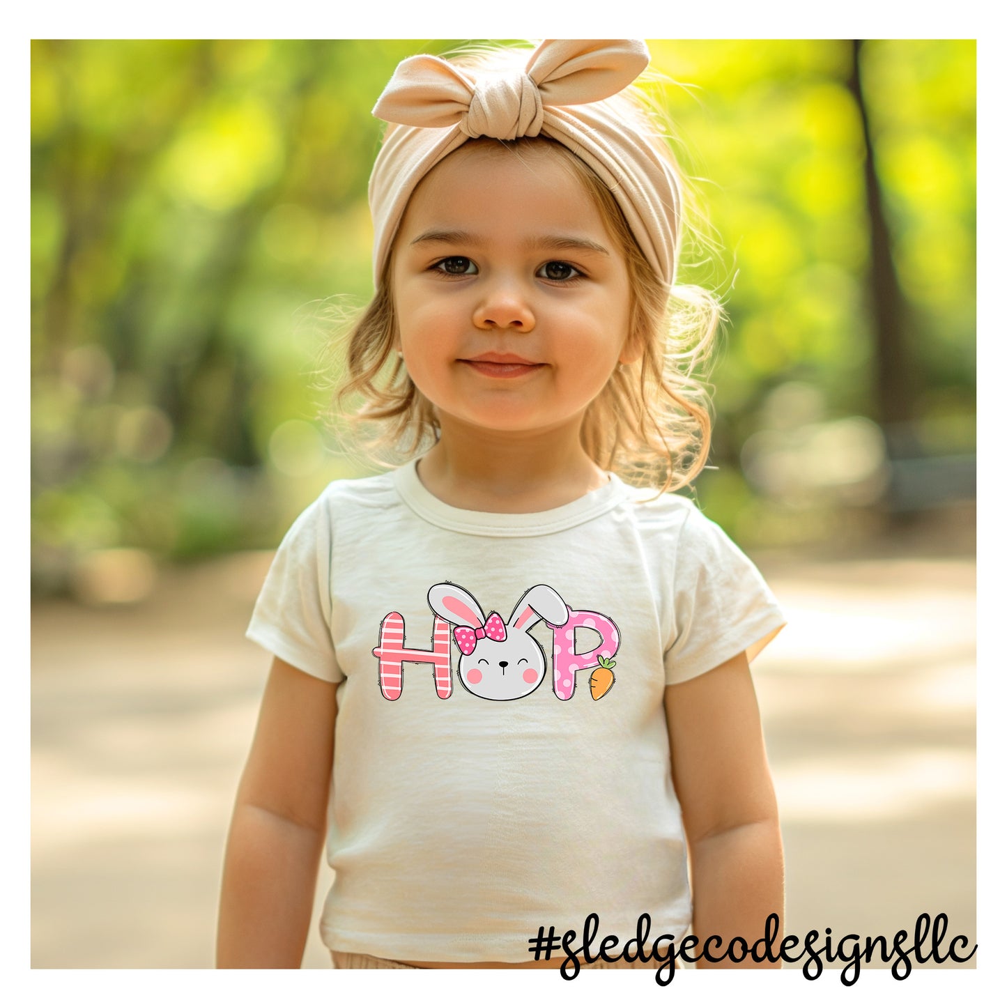HOP - EASTER BUNNY | GIRL | YOUTH - TODDLER - INFANT Custom TSHIRT