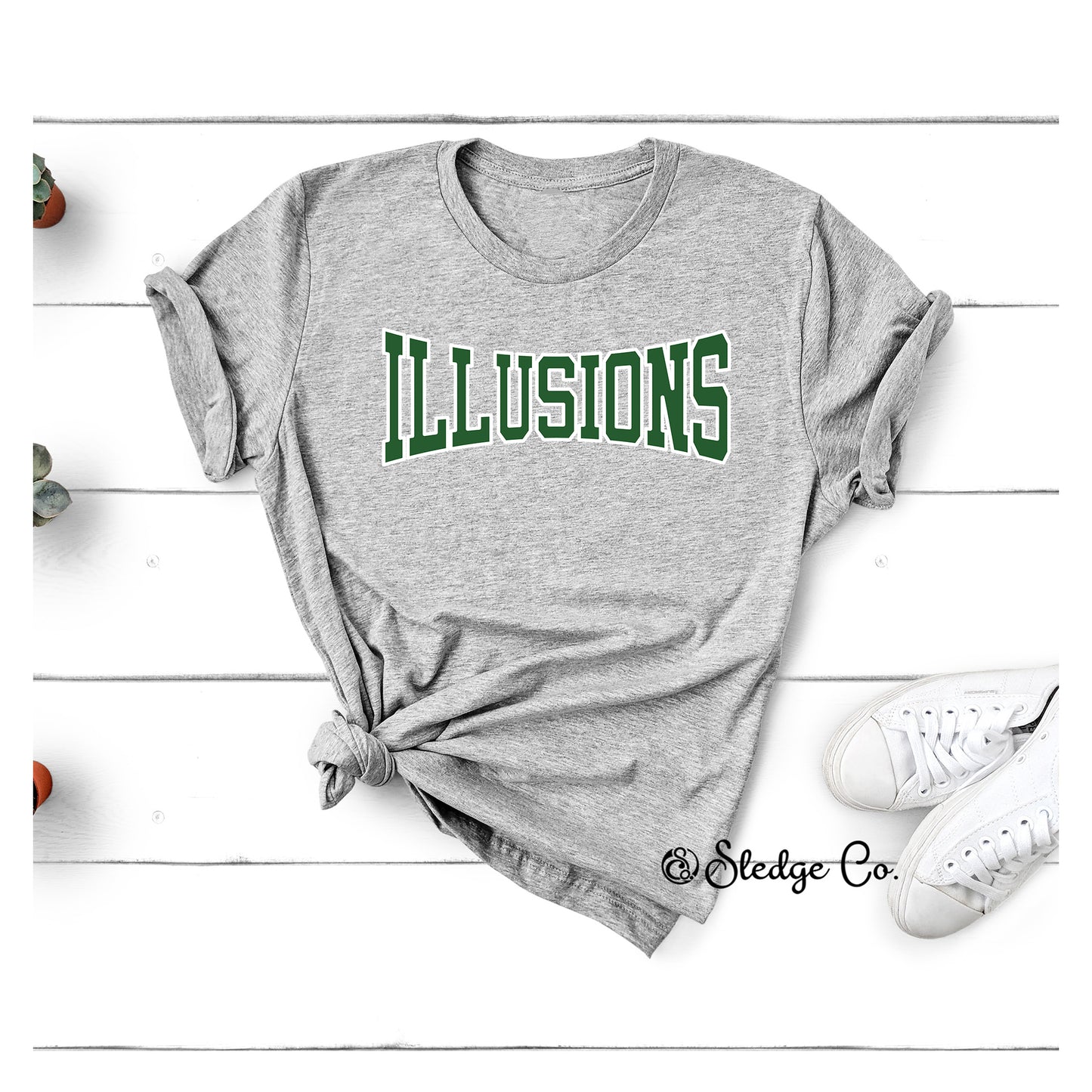 ILLUSIONS SOFTBALL | LOGO | CUSTOM UNISEX TSHIRT