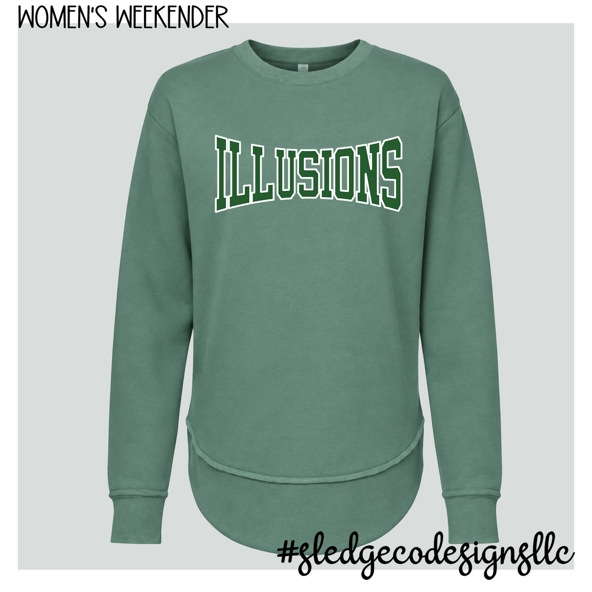 ILLUSIONS SOFTBALL | LOGO | Women's Weekender Fleece