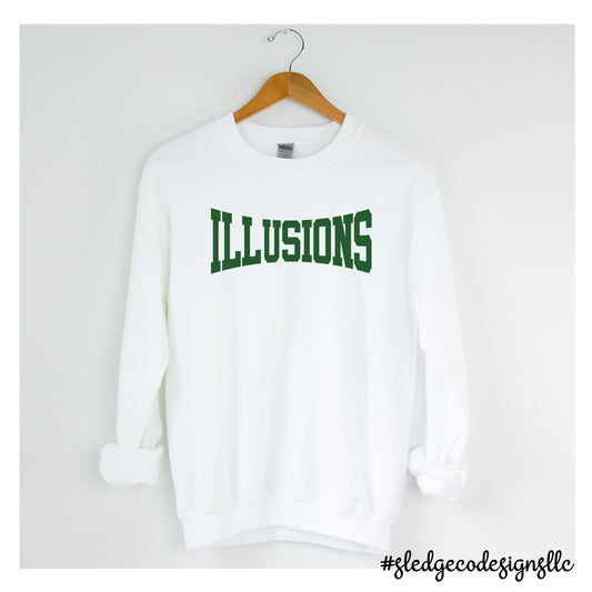 Illusions Softball | LOGO | UNISEX SWEATSHIRT