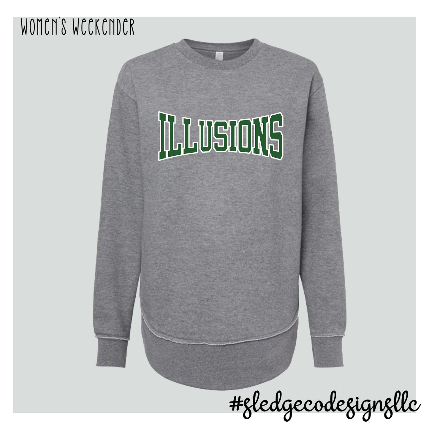 ILLUSIONS SOFTBALL | LOGO | Women's Weekender Fleece
