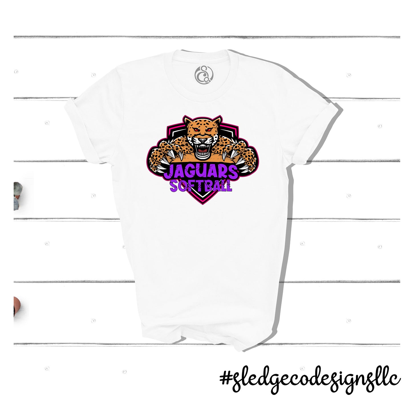 Jaguars Competitive Softball TRADITIONAL LOGO TEE | Custom Unisex Tshirt