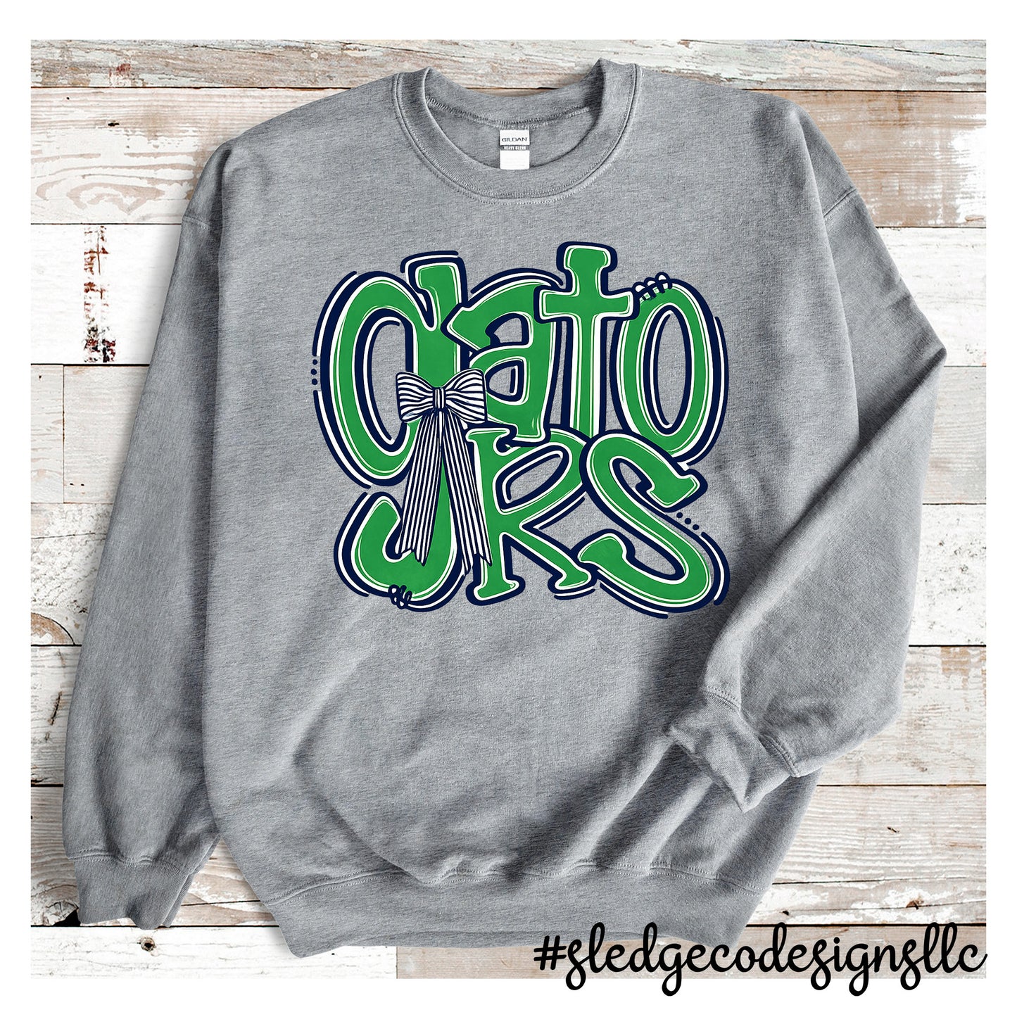 Lake Cormorant GATORS | STACKED DOODLE | CUSTOM UNISEX SWEATSHIRT