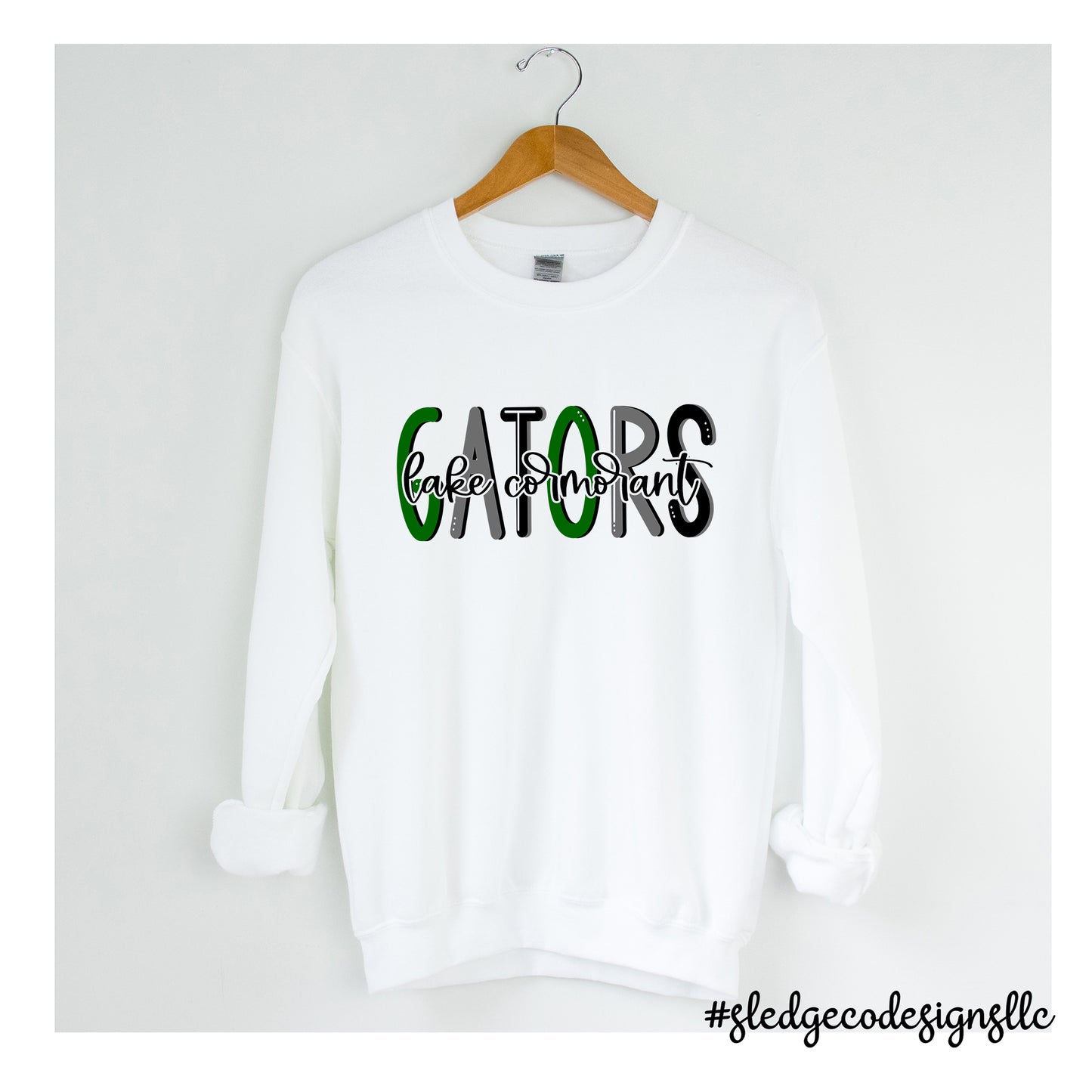 Lake Cormorant GATORS | DUO | CUSTOM UNISEX SWEATSHIRT