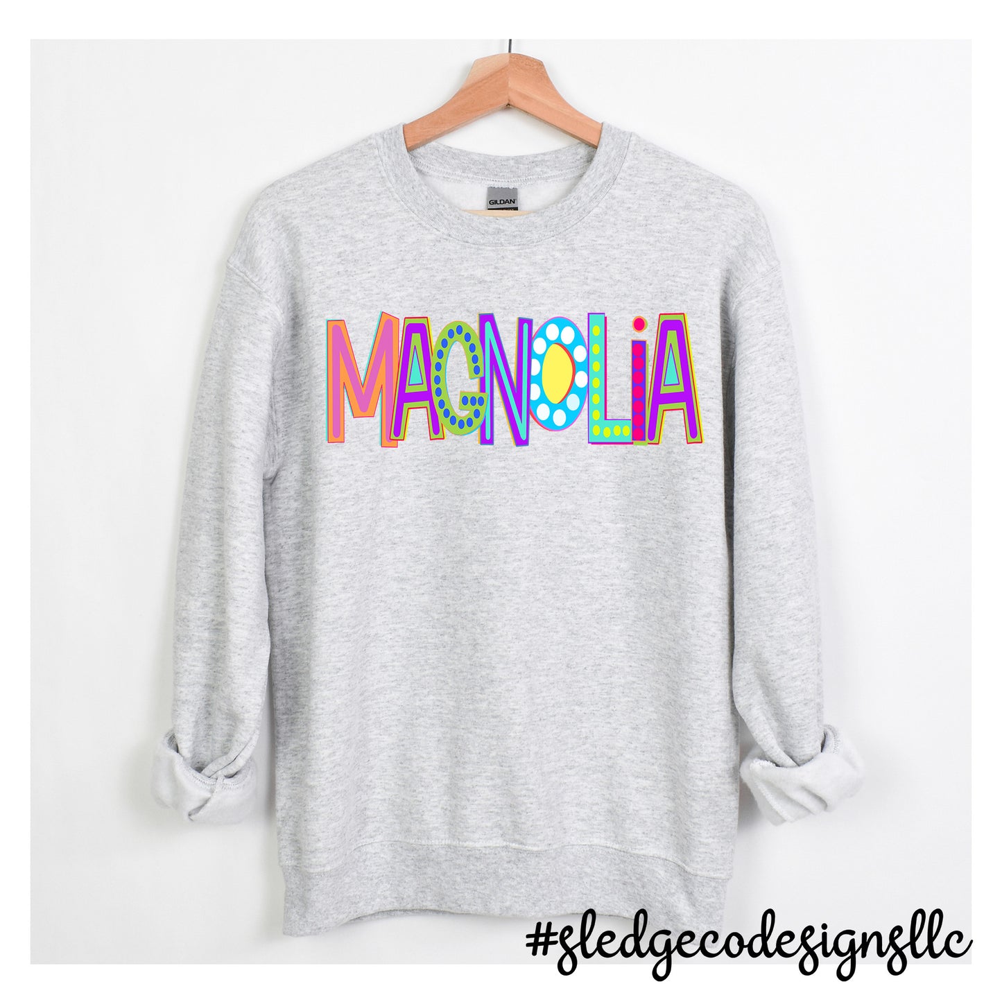 MAGNOLIA NEON | CUSTOM UNISEX Sweatshirt
