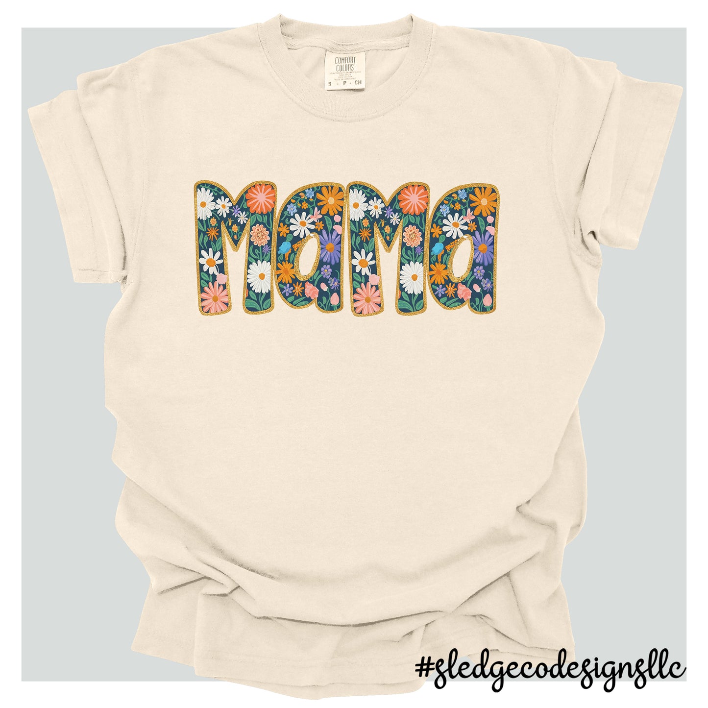 FLORAL MAMA | CUSTOM UNISEX TSHIRT